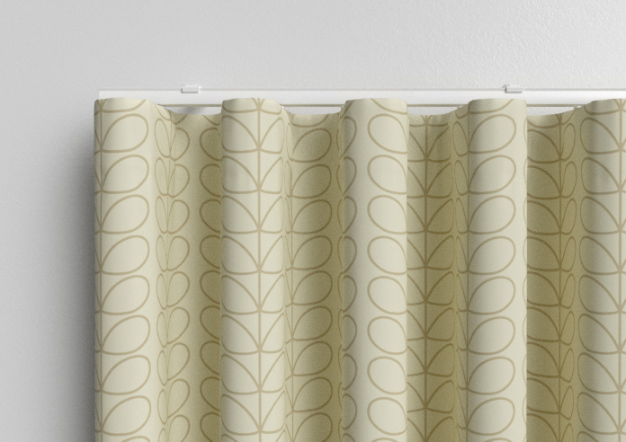 Orla Kiely Linear Stem, Natural - Made to Measure Curtains - Image 13